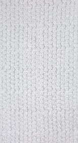 ZÁCLONA NA KRÚŽKOCH EVA MINGE ROSES6 140X250 CM BIELA