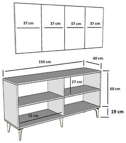 Skrinka Karya White and Silver