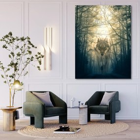 Gario Obraz na plátne Prechádzka s vlkom - Alex Griffith Rozmery: 40 x 60 cm