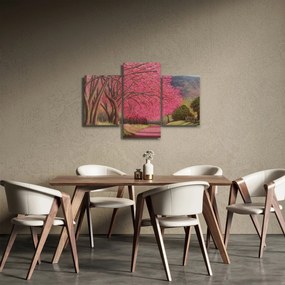 Obraz rozkvitnutých stromov (90x60 cm)