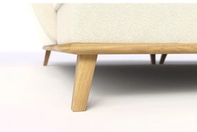 Krémová rozkladacia rohová pohovka (ľavý roh) Balitco – Ropez