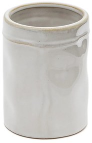 Krémový keramický téglik na zubné kefky Savel – Kave Home