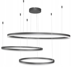 Azzardo AZ4707 - LED Luster na lanku HALO LED/130W/230V čierna