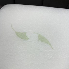 INTERMEDIC SK Anatomický vankúš Aloe Vera 39x49/11 cm – tvarovaná PUR pena