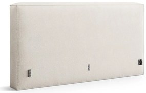 Krémovobiele čalúnené čelo postele 249x100 cm Olivia – Micadoni