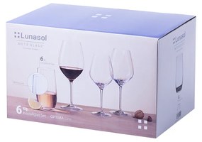 Poháre Tumbler 490 ml set 6 ks - Optima Line Glas Lunasol - 322688