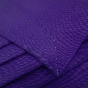 Dekorstudio Krátky jednofarebný záves -  Fialový Uchytenie závesu: Dekoračné kolieska