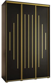 Skriňa 45 Canaris 12 170 čierna/gold
