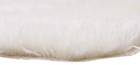 Lorena Canals koberce Vlnený koberec Woolly - Sheep White - 75x110 tvar kožušiny cm