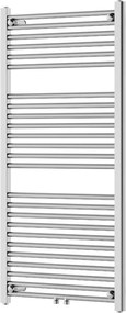 Mexen Mars, vykurovacie teleso 1200x600 mm, 487 W, chrómová, W110-1200-600-00-01