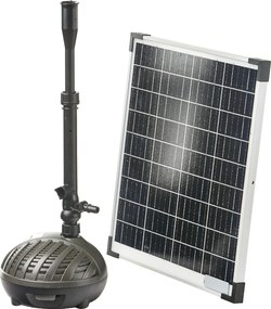 Súprava hybridného čerpadla HEISSNER so solárnym efektom 1000 l/h s transformátorom vrátane 3 efektov SPW1100-00