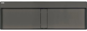 Deante Blur, granitové umývadlo na dosku 1200x400x120 mm, antracitová metalíza, DEA-CQB_TU2S