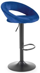 Barová stolička H-102 - granátová / čierna