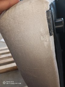 AKCIA Krémová rozkladacia rohová pohovka ZENA, obojstranná II. akosť