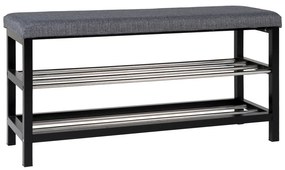 Sivá skrinka na topánky s lavicou Padova – House Nordic