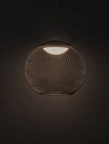 LED čierne dizajnové svietidlo Kinetic 30