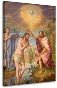 Gario Obraz na plátne Krst Krista v Jordáne Granada Rozmery: 40 x 60 cm
