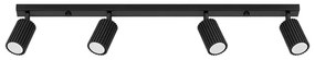 Brilagi - Bodové svietidlo CRESTO 4xGU10/10W/230V čierna