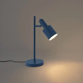 Moderná stolná lampa modrá - Stijn