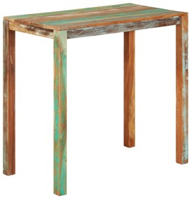 Barový stolík 112x60x108 cm recyklovaný masív