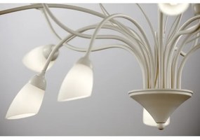 Jupiter 2061 - Luster na tyči GLORIOSA 10xG9/14W/230V krémová