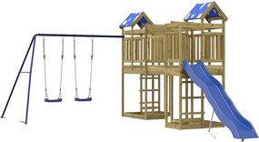 vidaXL Vonkajšia súprava na hranie impregnovaná borovica