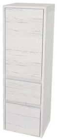 Mereo Opto kúpeľňová skrinka vysoká 125 cm, ľavé otváranie, Multidecor, Pino Aurélio, MER-CN995LPINO