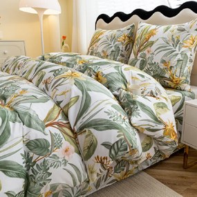 Obliečky z mikrovlákna AMAZON BREEZE, krémové Rozmer obliečky: 70 x 80 cm | 140 x 200 cm