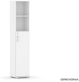 Drevona, REA OFFICE 503, skrinka, graphite