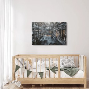 Obraz interiéru starej budovy (90x60 cm)