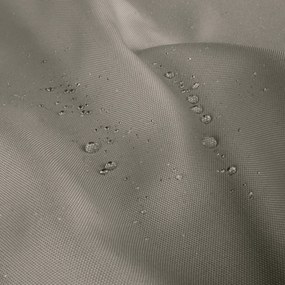 ZÁHRADNÝ VODEODOLNÝ ZÁVES NA PÚTKACH GARDEN 155X240 CM TMAVOBÉŽOVÁ