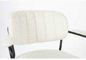 Biele jedálenské stoličky v súprave 2 ks Jolien – White Label