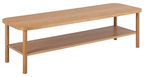 Konferenčný stolík v dekore duba v prírodnej farbe 50x150 cm Banbury – Actona