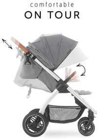 Športový kočík Hauck Uptown - melange grey
