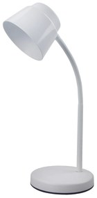 TOP-LIGHT Stolná LED lampa do kancelárie EMMA B, 5W, denná biela, biela