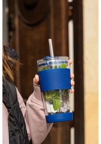 Modrý termo hrnček 600 ml Fuori – Vialli Design