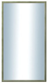DANTIK - Zrkadlo v rámu, rozmer s rámom 50x90 cm z lišty Y-ka zelená linka (3126)