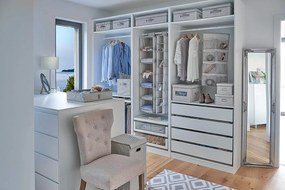 Organizér na spodnú bielizeň, 12 priehradiek 44x34x11, prúžok