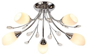 Brilagi - Prisadený luster MEGAPOLIS 5xE14/60W/230V lesklý chróm