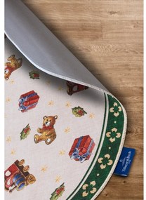 Zelený okrúhly koberec s vianočným motívom ø 150 cm Green Christmas – Villeroy&amp;Boch