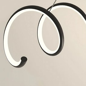 Toolight Toolight, LED závesné svietidlo 120cm, 36W, 3000K, LHJ030-CP, čierna, OSW-50013