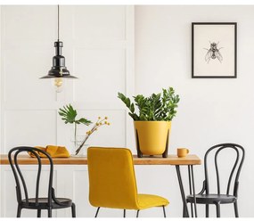 PLASTOVÝ KVETINÁČ MOSS ECO 28X30 CM BÉŽOVÁ