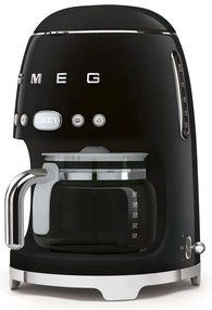 Čierny kávovar na filtrovanú kávu 50's Retro Style - SMEG