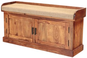 furniture-nabytek.cz - Botník drevený 105x60x40 z masívu palisander