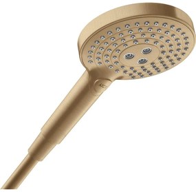 AXOR ShowerSolutions ručná sprcha 3jet, priemer 125 mm, kartáčovaný bronz, 26050140