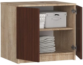 Nadstavba na skriňu Sashka II (dub sonoma + wenge). Vlastná spoľahlivá doprava až k Vám domov. 1071033