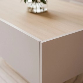 KONFERENČNÝ STOLÍK LUCCA KAŠMÍR / DUB LINEA 97 cm