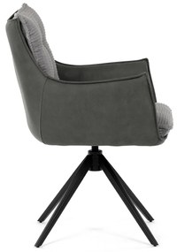 Sada jedálenských stoličiek s vratným mechanizmomDCH-D1345 GREY2, 2 ks