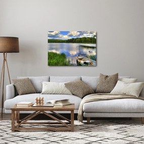 Obraz - Malebná dedina (70x50 cm)
