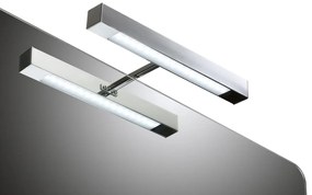 Aqualine Aqualine, VERONICA LED nástenné svietidlo, 6 W, 300x30x115 mm, chróm, E26891CI